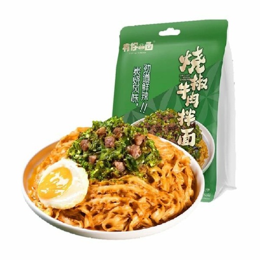 [10907] 有你一面烧椒牛肉拌面 182g