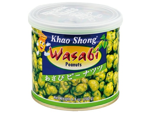 [10949] Khao Shong Erdnüsse mit Wasabi Geschmack 140g