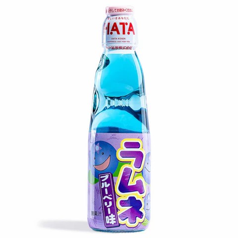 [10963] HATA Getränke Ramune Heidelbeeren 200ml