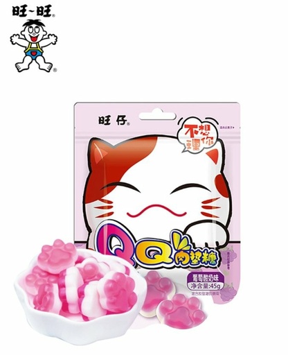 [10978] Want Want Fruchtgummi Traubenjoghurt 45g