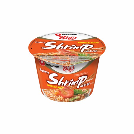 [10979] NONGSHIM Instantnudeln in Schüssel Garnelen Spicy 115g