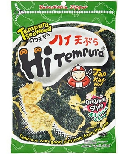 [10985] TAO KAE NOI Seetang Snack Tempura 40g