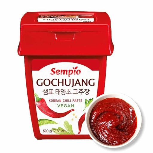 [11068] SEMPIO Chilipaste Rot Scharf Gochujang 500g