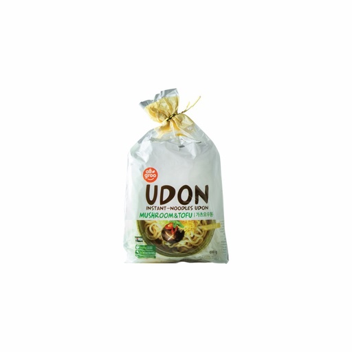 [11071] Allgroo Udon Nudeln Tofu und Pilze 690g