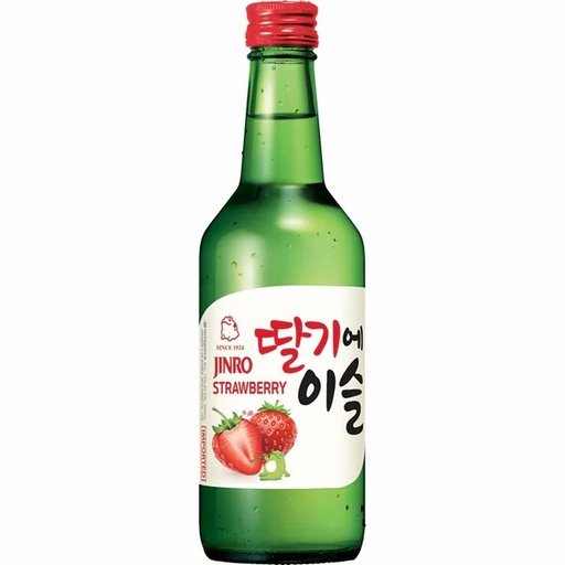 [11075] Soju  JINRO Soju Chamisul Strawberry, 13% vol 350ml