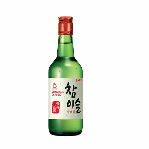 [11076] Soju  JINRO Soju Chamisul Original, 20,1% vol 350ml