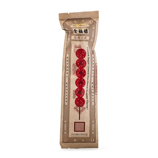 [11109] QUANFUDE Weißdorn Frucht Kandiert Sesame 75g