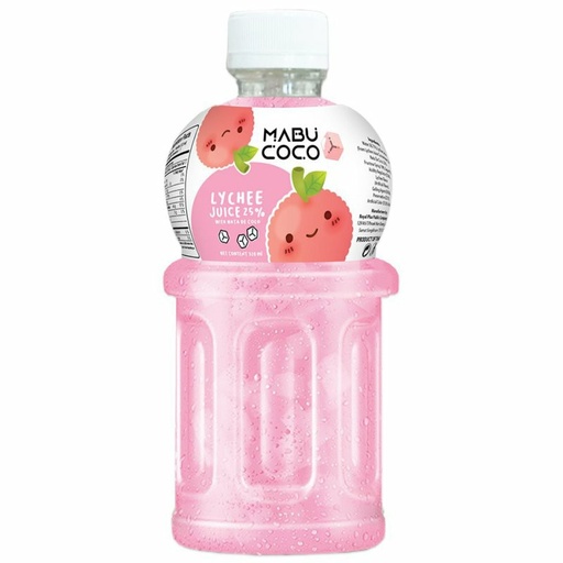 [11117] Mabu Coco  320ml Mabu Coco Mabu Coco Lychee Saft mit Nata de Coco 320ml