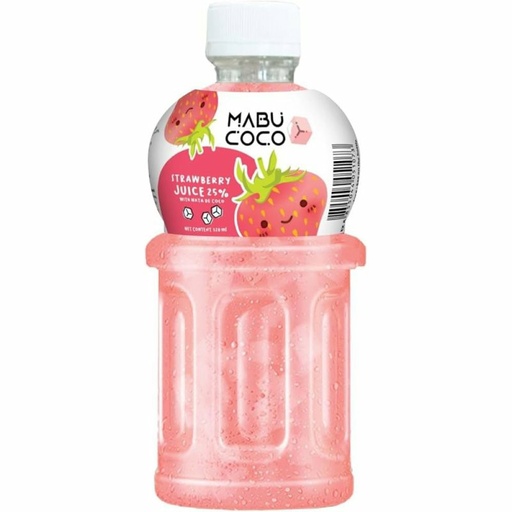 [11121] Mabu Coco  320ml Mabu Coco Mabu Coco Erdbeere Saft mit Nata de Coco 320ml