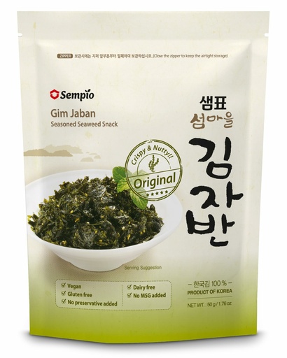 [11156] Sempio Crispy Seaweed Original 50g