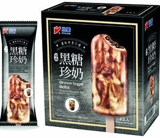 [11179] Eis am Stiel Brauner Zucker Boba 4 x 75g