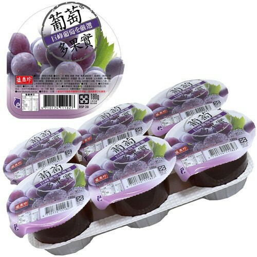 [11201] FruchtgeleeTraube 6 x 240g