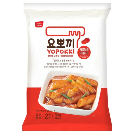 [11281] YOUNGPOONG Yopokki Tteokbokki süß scharf 280g