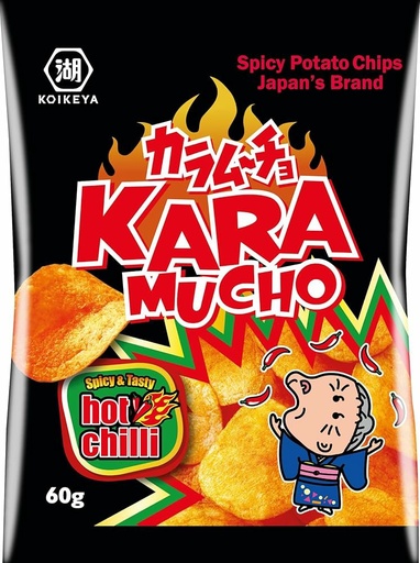 [11355] Karamucho   Karamucho Karamucho Potato Chips Ridge Cut 60g