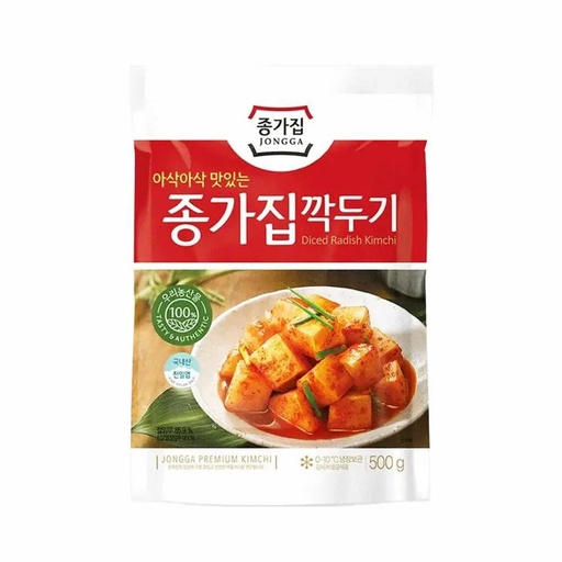 [11412] Jongga Chonggak Kimchi 500g