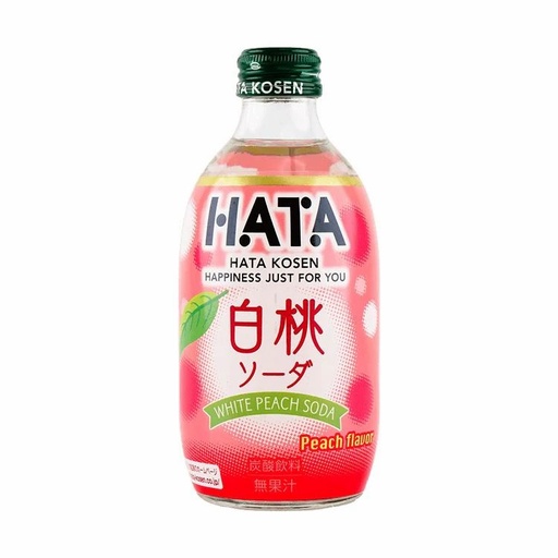 [11454] HATA Getränke Ramune White Peach 300ml